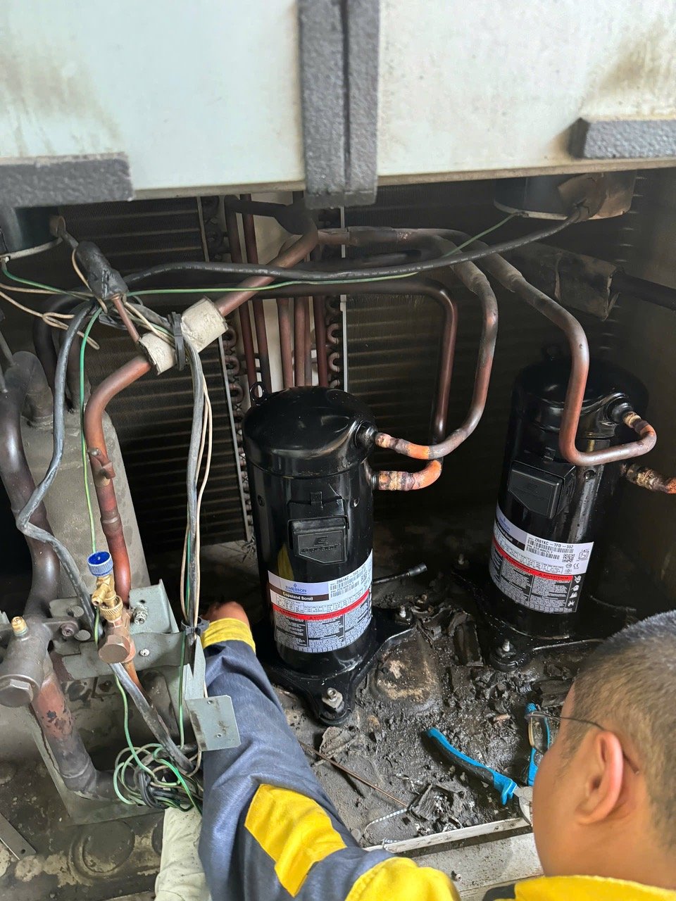 Thay thế block máy lạnh tại Bình Dương Thay thế block máy lạnh công nghiệp