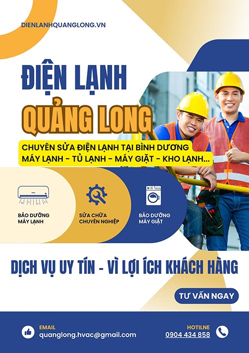Sửa Máy Lạnh Bình Dương Chuyen Nghiep Dien Lanh Quang Long - Sua May Lanh Binh Duong Chuyen Nghiep
