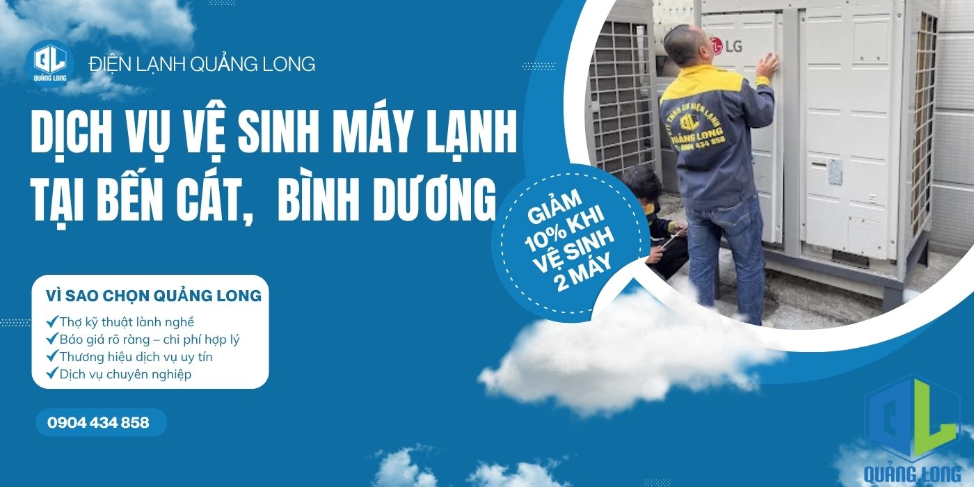 Vệ sinh máy lạnh tại Bến Cát, Bình Dương - Vệ Sinh Máy Lạnh Quang Long Vệ sinh máy lạnh tại Bến Cát Bình Dương - Vệ Sinh Máy Lạnh Quang Long