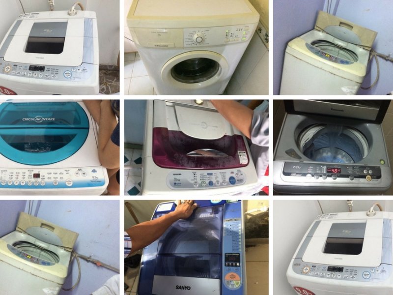 Quảng Long nhận sửa tất cả các loại máy giặt