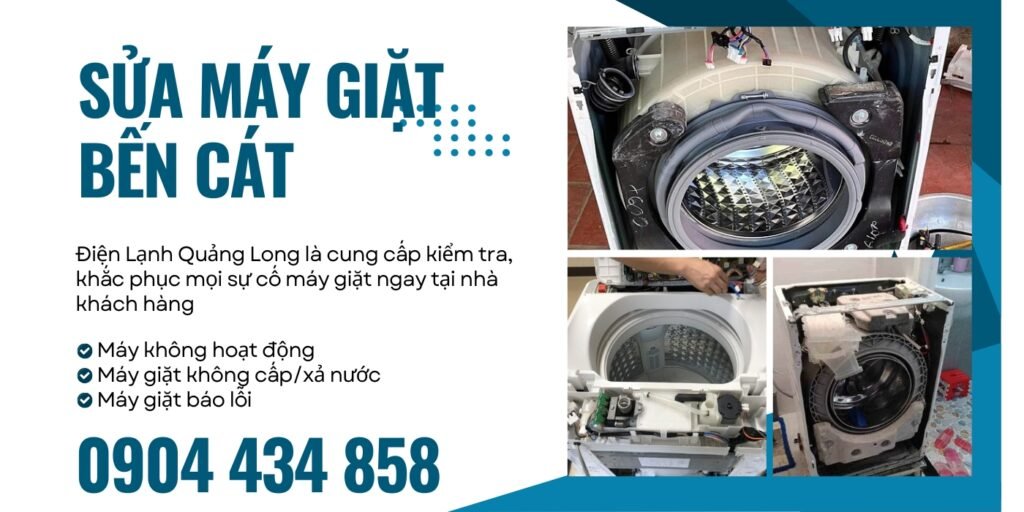 Sửa máy giặt Bến Cát