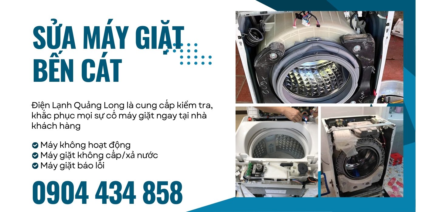Sửa máy giặt Bến Cát