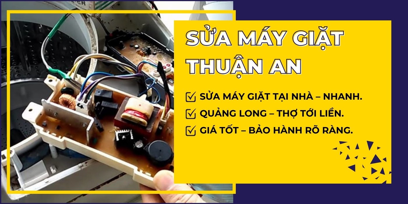 Sửa máy giặt giá rẻ Thuận An của Quảng Long Sửa máy giặt giá rẻ Thuận An