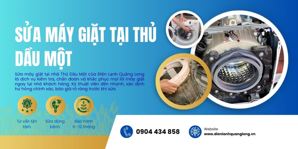 sửa máy giặt tại Thủ Dầu Một