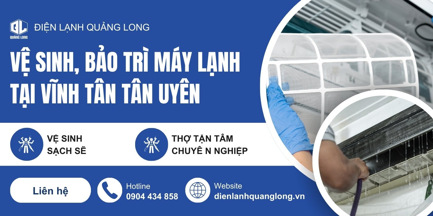 Vệ Sinh, Bảo Trì Máy Lạnh Tại Vĩnh Tân Tân Uyên