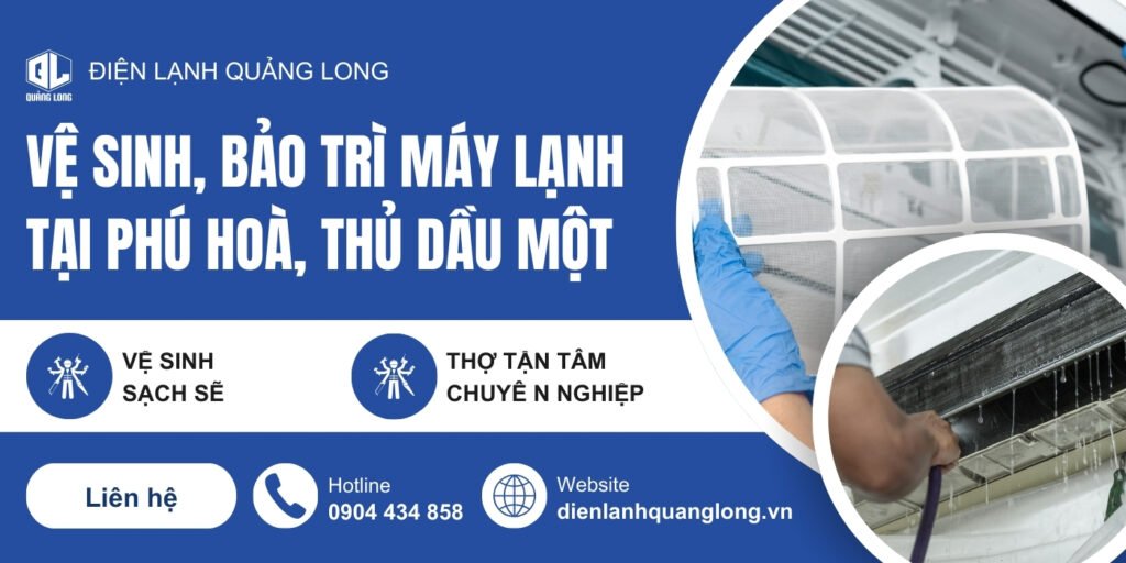 Vệ Sinh, Bảo Trì Máy Lạnh Tại Phú HOÀ, Thủ Dầu Một