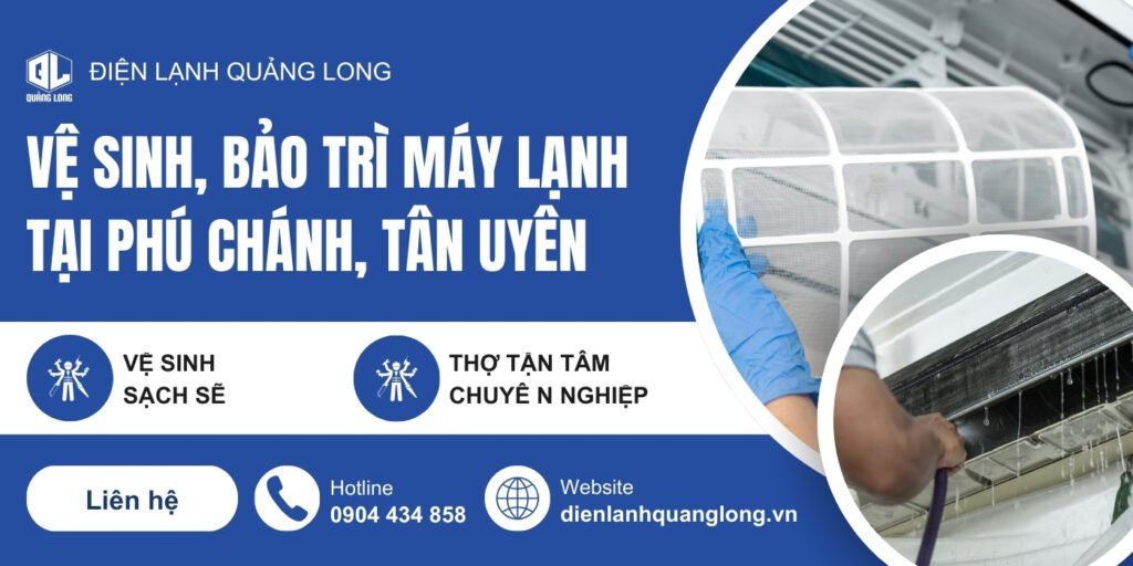 Vệ Sinh, Bảo Trì Máy Lạnh Tại phú chánh, tân uyên