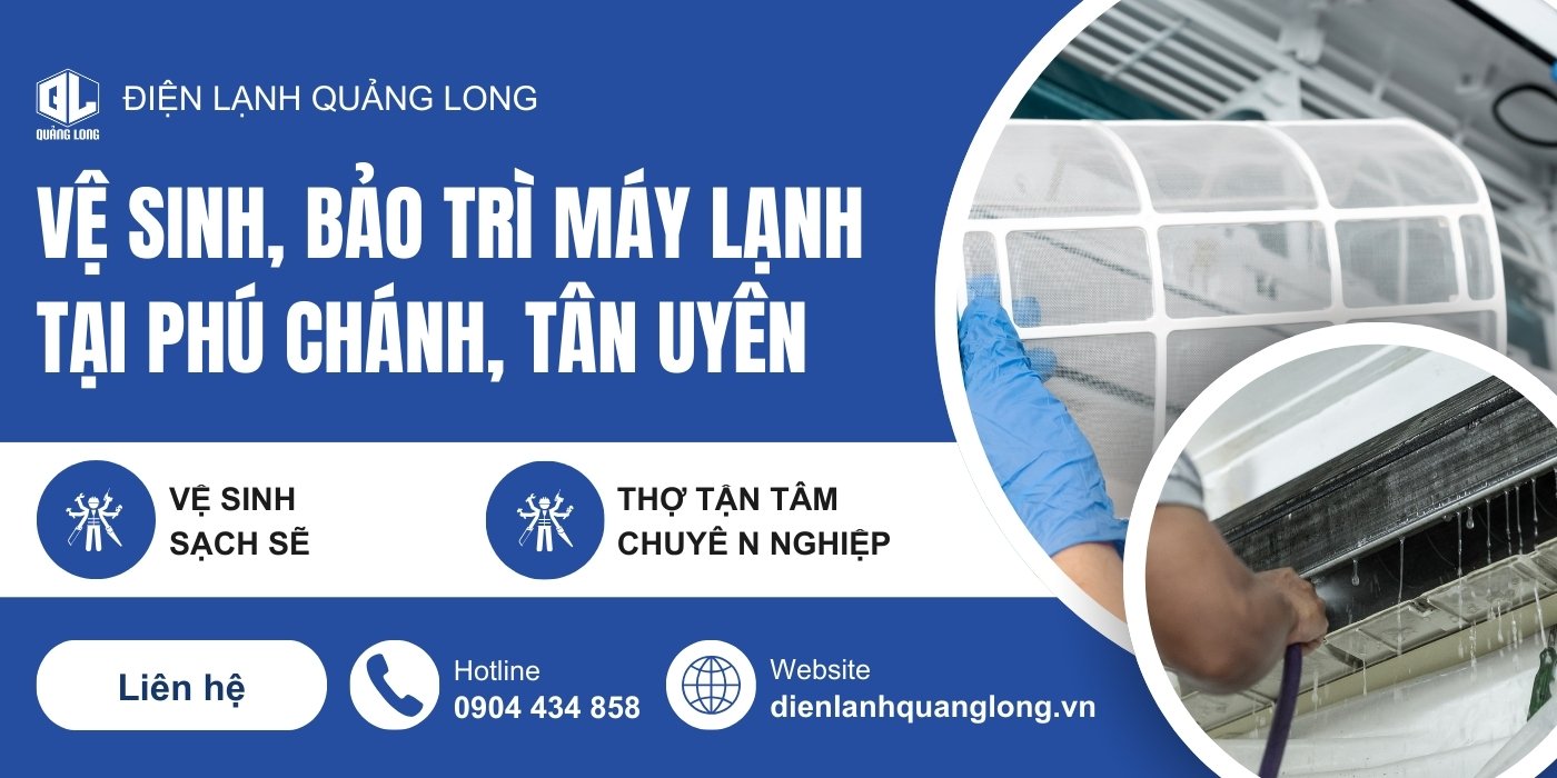 Vệ Sinh, Bảo Trì Máy Lạnh Tại phú chánh, tân uyên