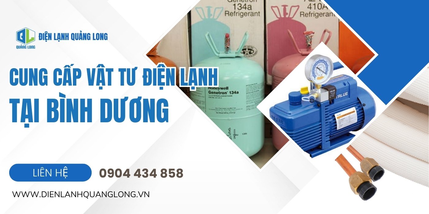 cung cấp vật tư điện lạnh tại bình dương