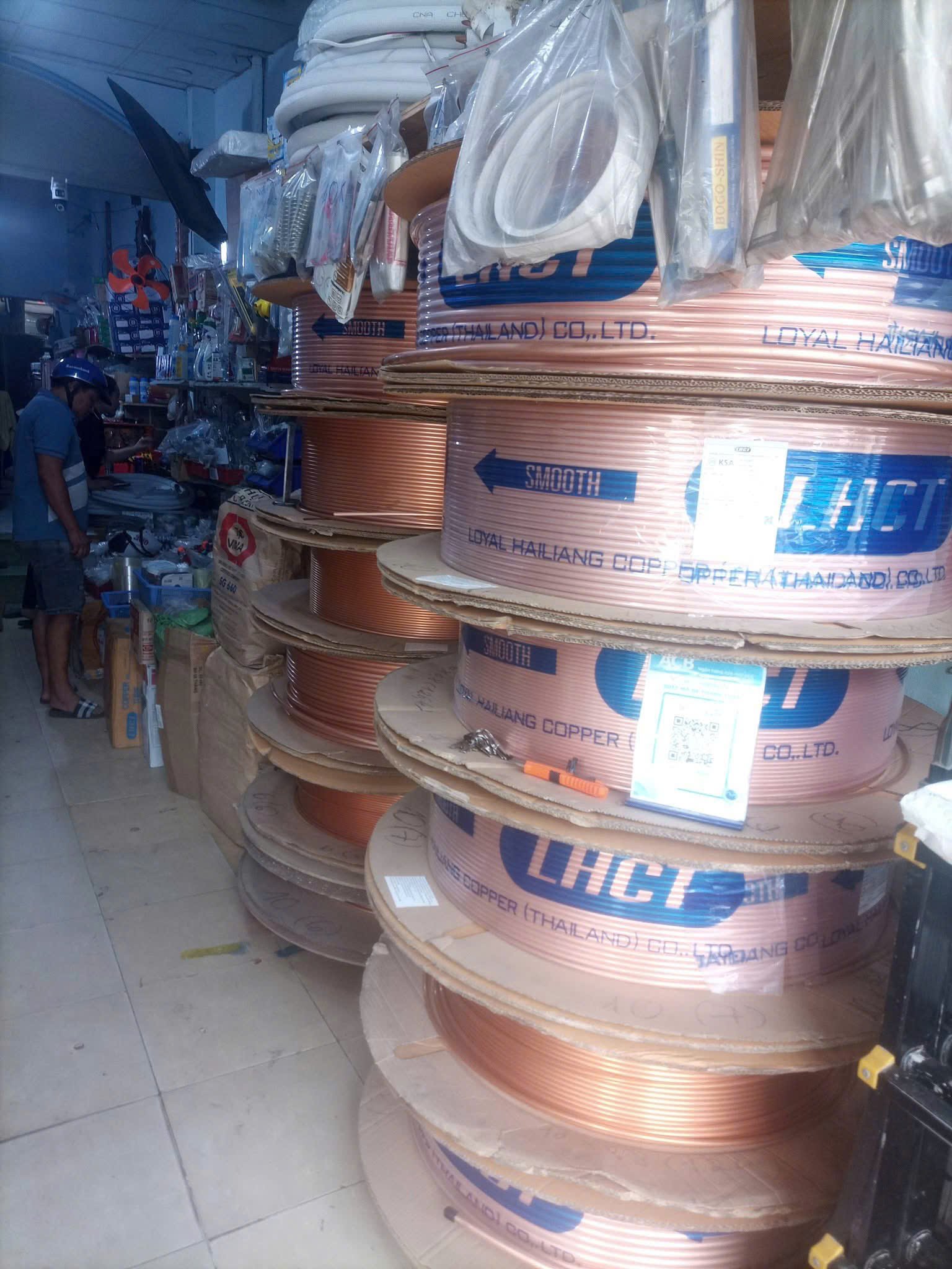 Vật tư điện lạnh Bình Dương