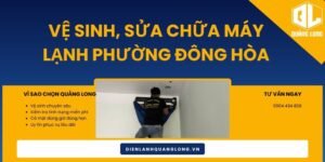 Vệ sinh, sửa chữa máy lạnh phường Đông Hòa