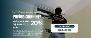 vệ sinh, sửa chữa máy lạnh phường Chánh Hiệp